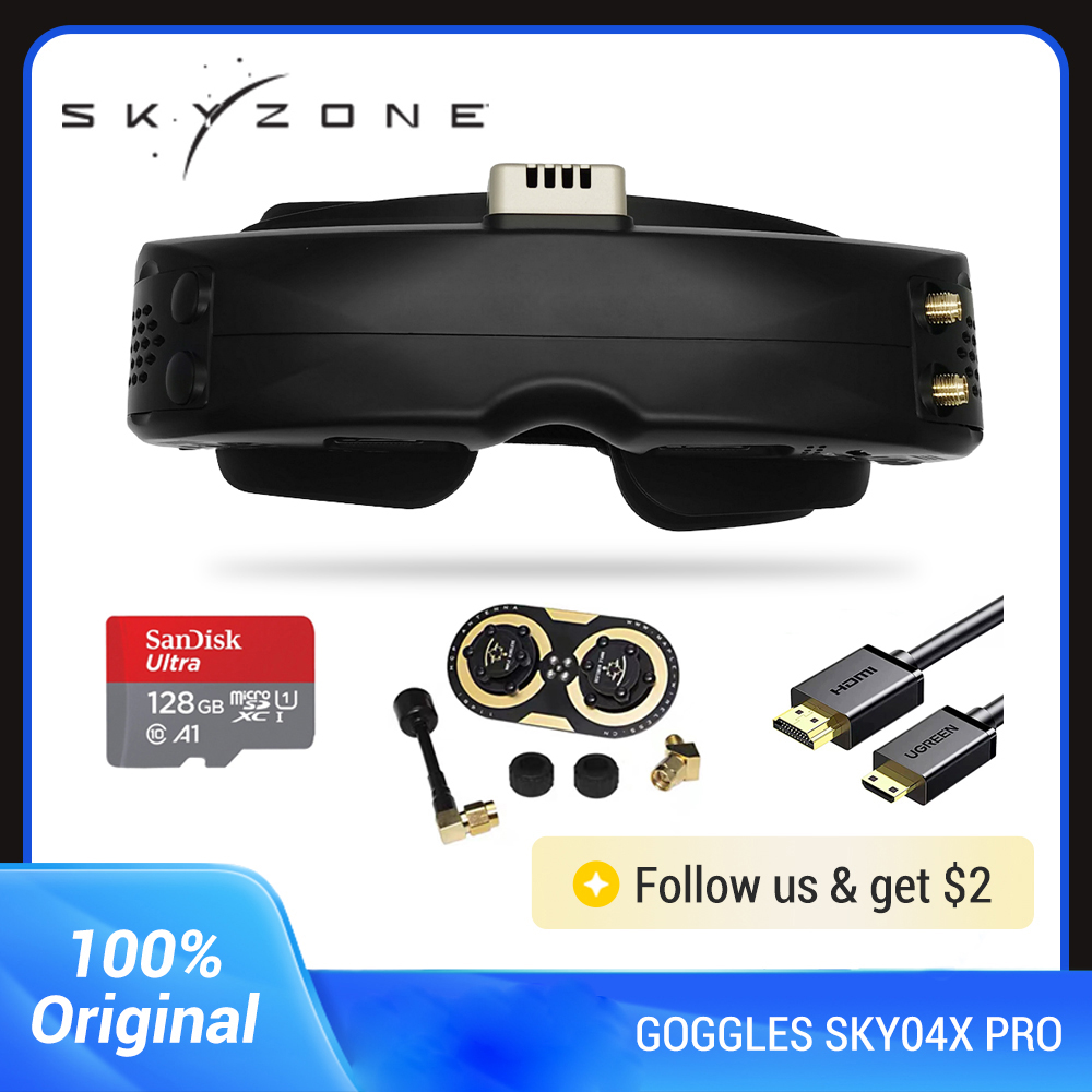 Skyzone Sky04X Pro Oled Fpv Goggles - Skyzone SKY04X PRO 5.8GHz FPV GÖZLÜĞÜ